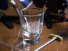Chad's Decepticon shot glass