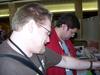 Chad and Charlie in Artist's Alley