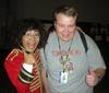 John with one of the guys from The Captains. He scares me.