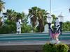 Stormtroopers watching the entrance to the park