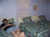 Me in one of the condo bedrooms