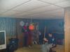 I take a swing at the pinata.