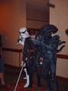 Stormtrooper, Jedi, and Wookiee